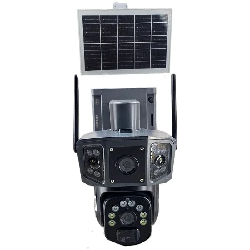 دوربین خورشیدی سولار سیم کارتی دو لنزه مدل V380 — تصویر ۳