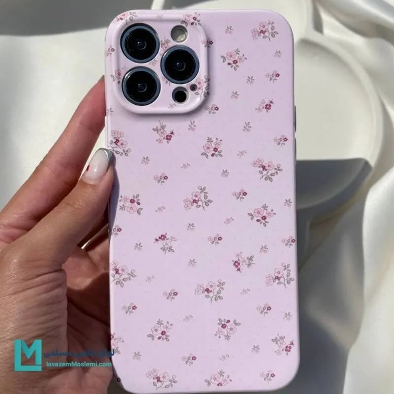 قاب گوشی دخترانه سوپر TP صورتي گلدار کد C3709 | لوازم جانبی مسلمی