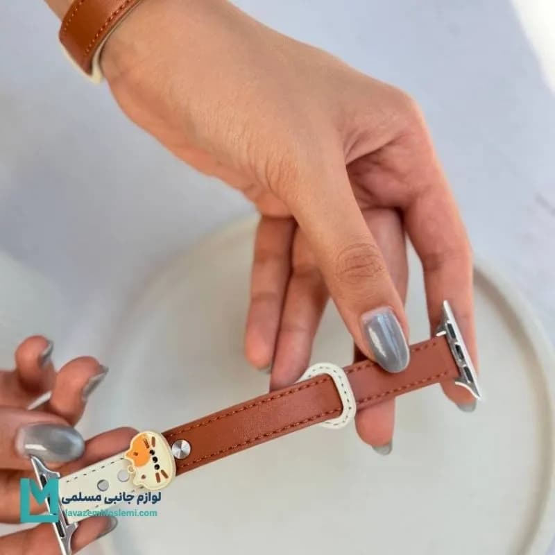 بند اپل واچ چرمی پیشی کد W1227 | لوازم جانبی مسلمی