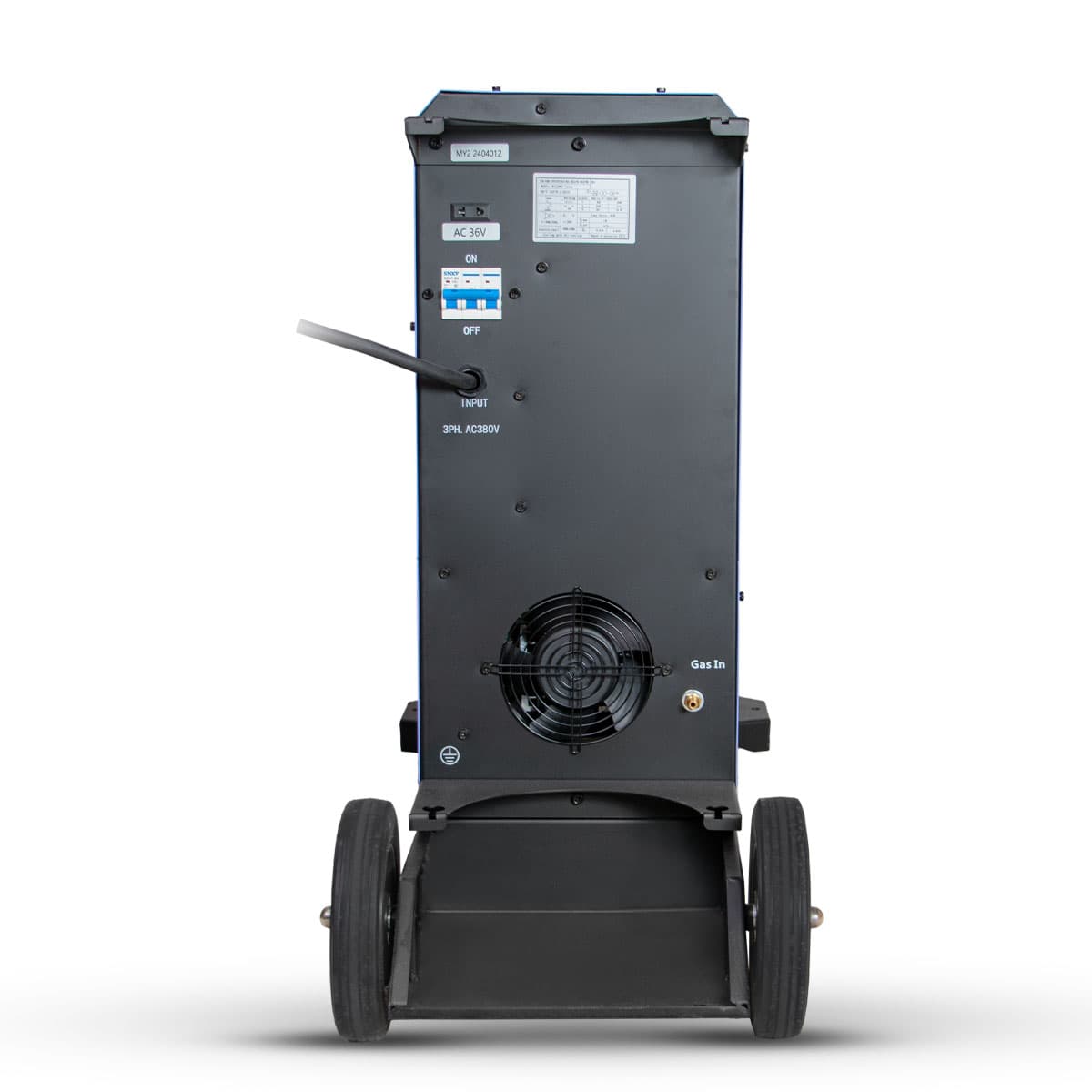 دستگاه جوش co2 پالسی سه فاز صنعتی 280 آمپر هوولد مدل MIG280P — تصویر ۴