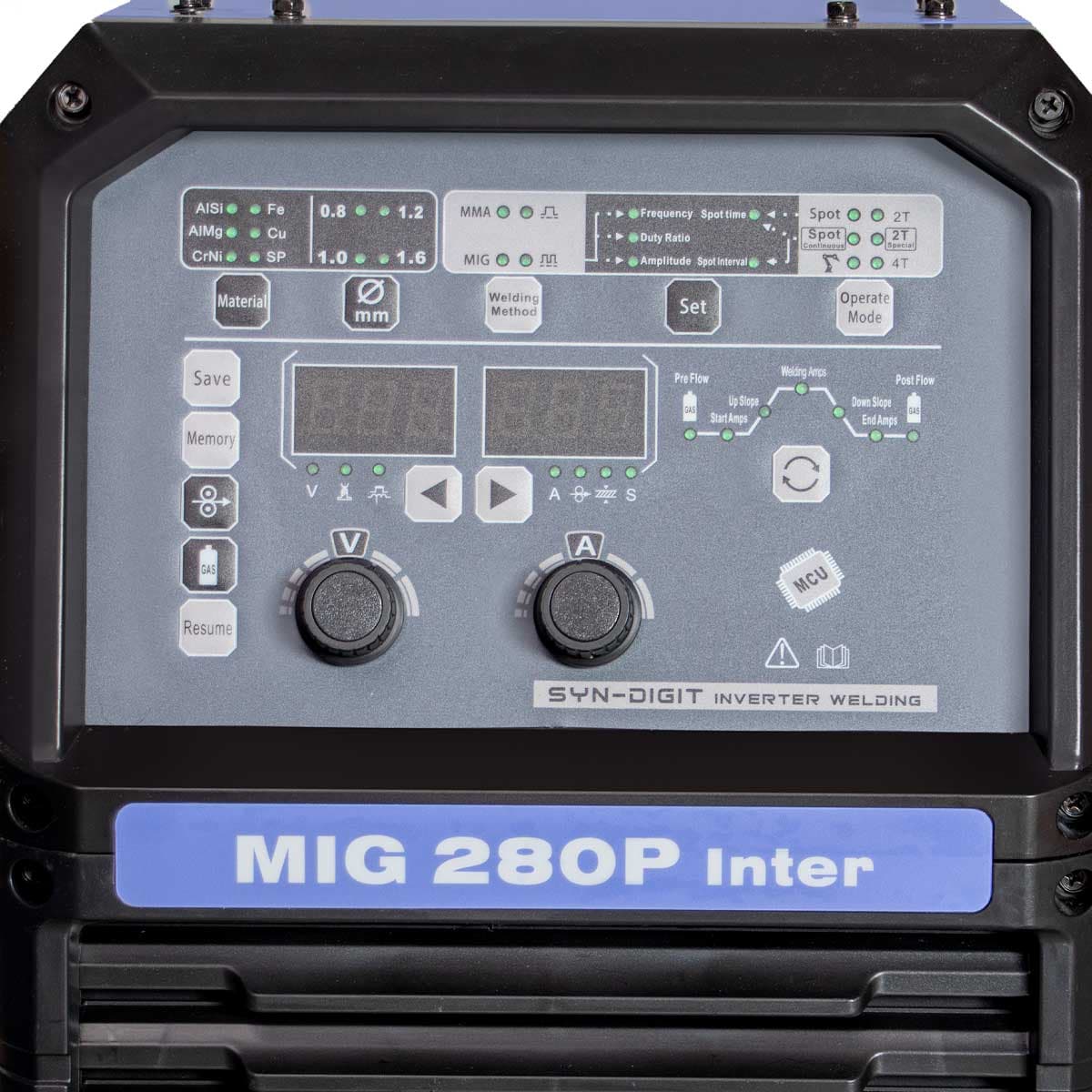 دستگاه جوش co2 پالسی سه فاز صنعتی 280 آمپر هوولد مدل MIG280P — تصویر ۲