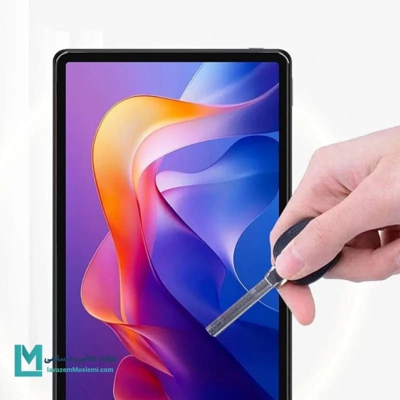 محافظ صفحه نمایش شیشه‌ای تبلت شیائومی Redmi Pad 2 سایز 11 اینچ کد J1036 | لوازم جانبی مسلمی — تصویر ۲