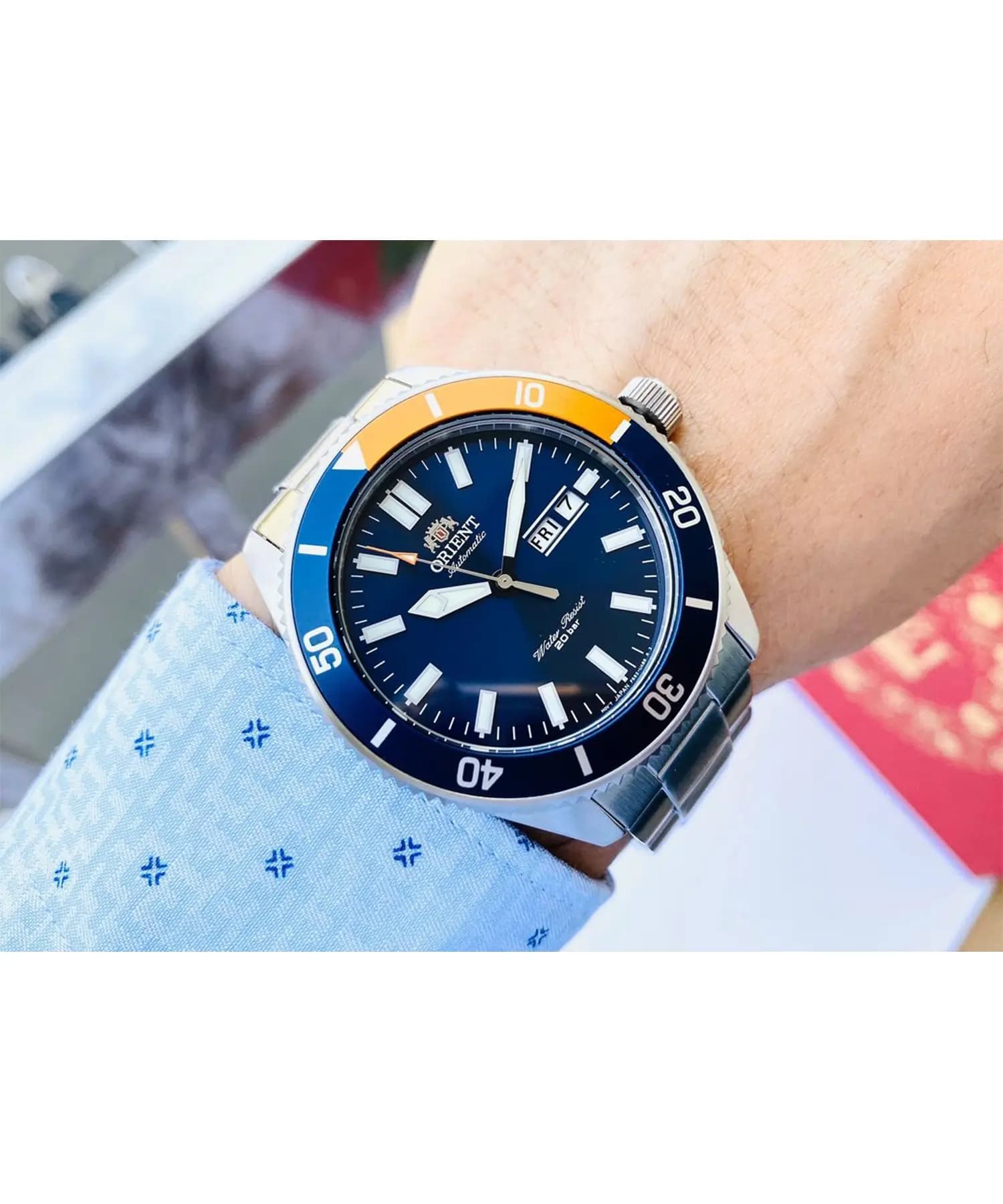 ساعت مچی مردانه اورینت (RA-AA0913L19B) ORIENT — تصویر ۱۲