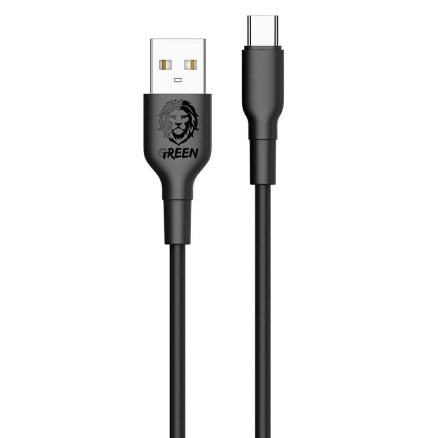 کابل USB به تایپ‌ سی گرین لاین Braided Type-C