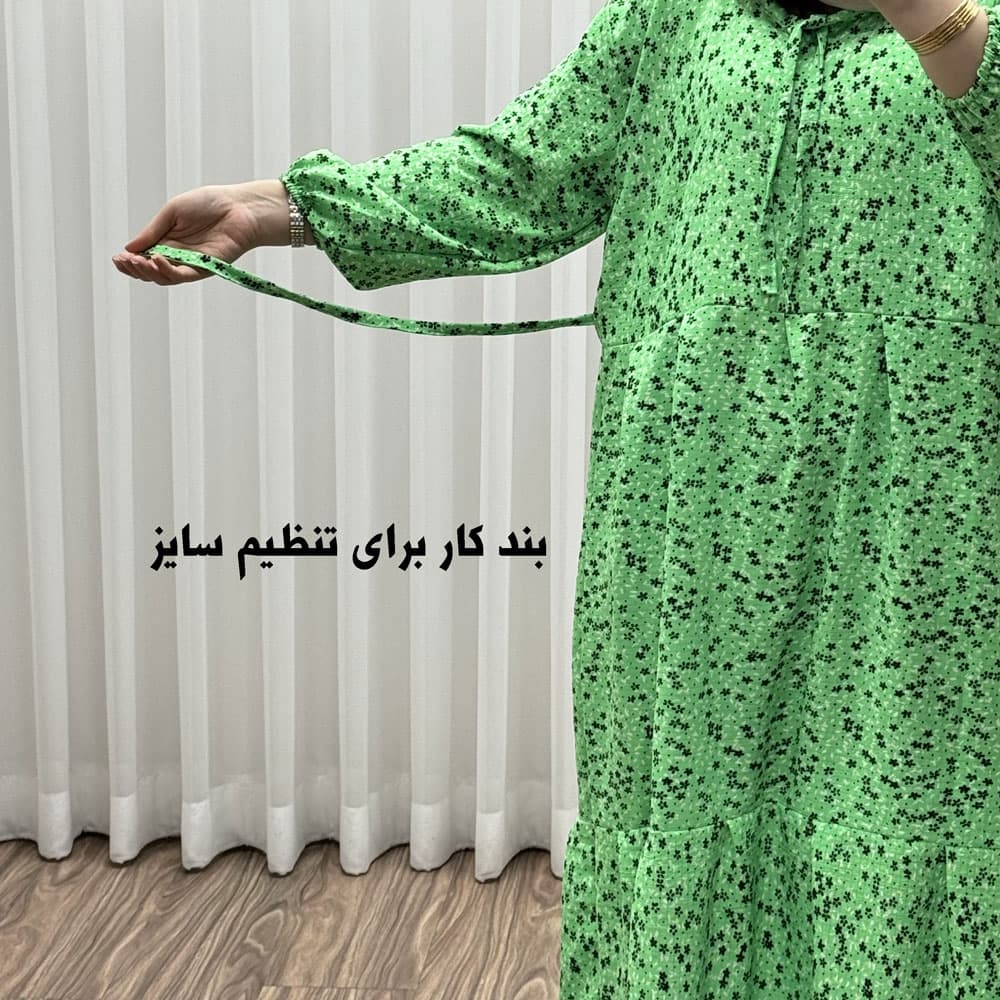 پیراهن ساحلی پفکی کد 1646 — تصویر ۲