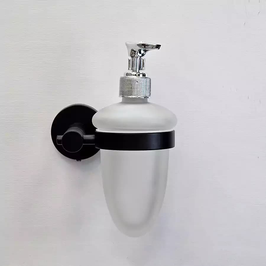 جای مایع مشکی مات دیواری برند هامر — تصویر ۲