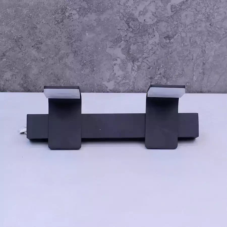 چراغ بالا آینه 2 شعله L (مشکی مات) — تصویر ۵