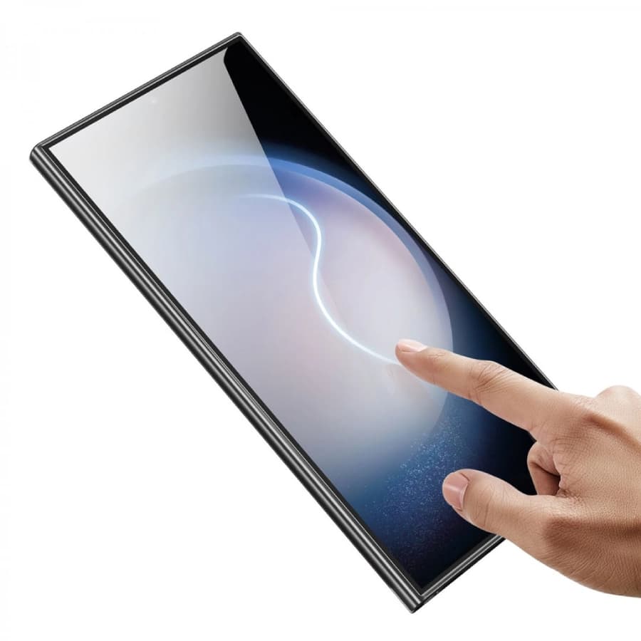 گلس کریستال سامسونگ گرین لاین samsung 9H Crystal Sheild Finger Print Unlock — تصویر ۵