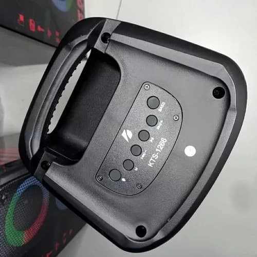 اسپیکر kts 1266 بلوتوثی 8 اینچ| wireless speaker kts-1266 — تصویر ۴