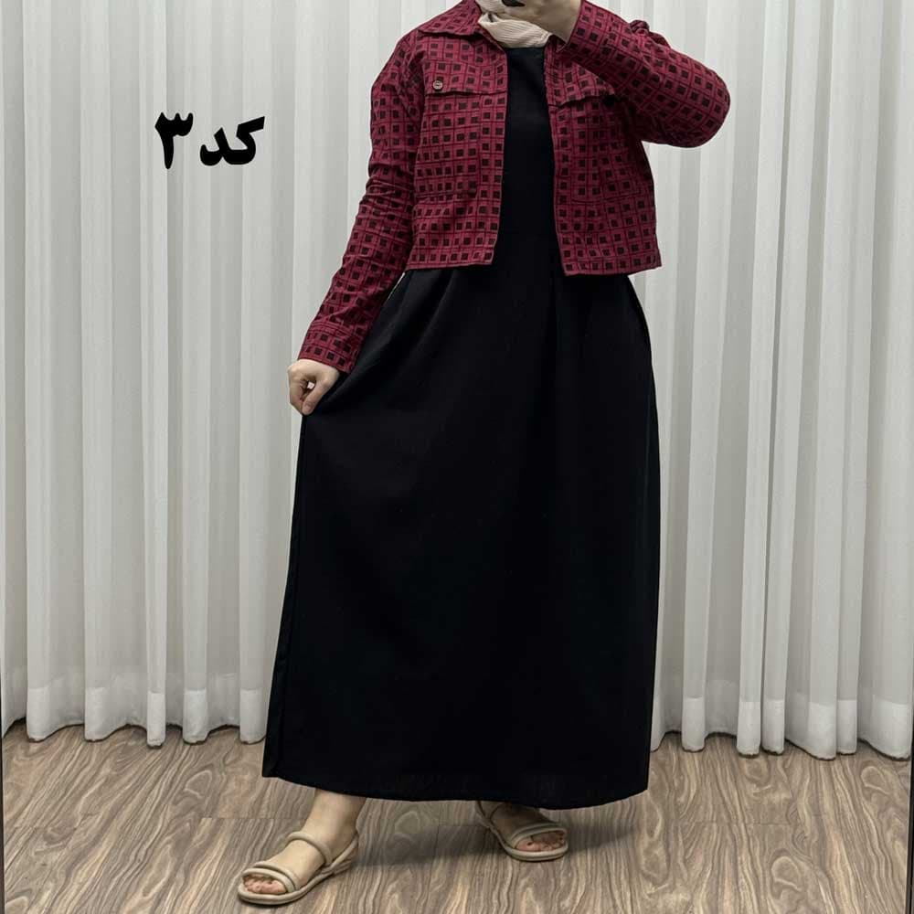 کت سارافون مدل شکوفه پاموق کد 1526 — تصویر ۳