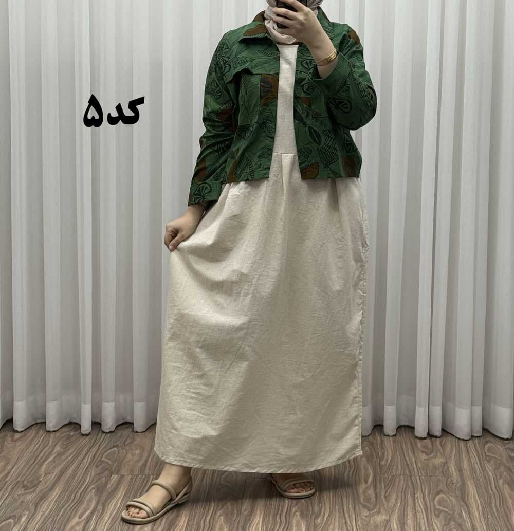 کت سارافون مدل یاپراق پاموق کد 1525 — تصویر ۵
