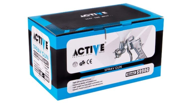 پیستوله رنگ پاش بادی اکتیو تولز مدل AC1099 — تصویر ۵