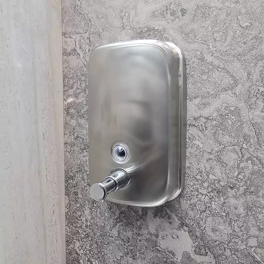 جای مایع استیل دیواری مات برند Evdy (استیل مات) — تصویر ۸