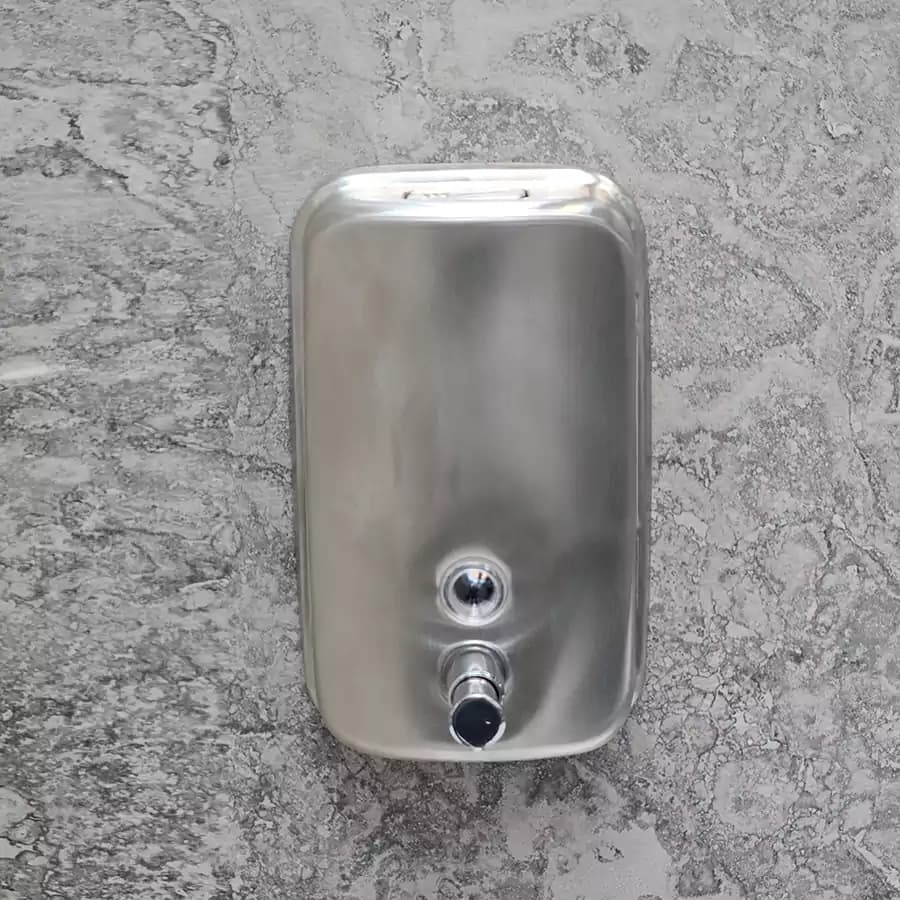 جای مایع استیل دیواری مات برند Evdy (استیل مات) — تصویر ۲
