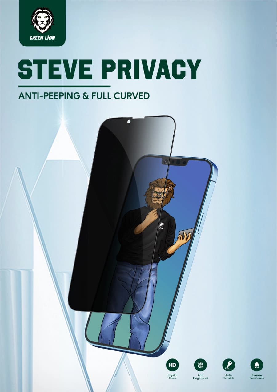 گلس استیو گرین لاین مدل پرایوسی (steve privacy) — تصویر ۶