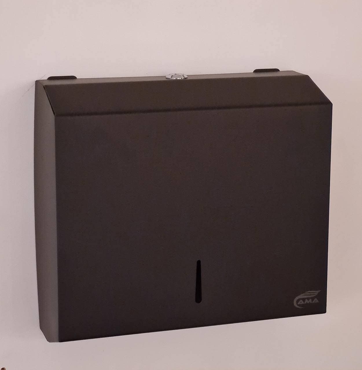 باکس جای دستمال کاغذی فله‌ای و رول حوله ای (مشکی)