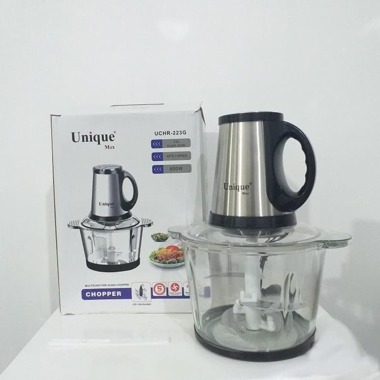 خردکن یونیک مکس مدل UCHR-223G سه لیتری 800 واتی سه سرعته — تصویر ۵