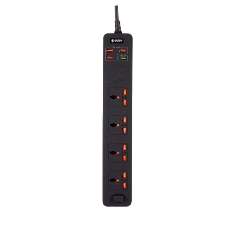 چند راهی برق گرین مدل Multiport Power Socket 3000w