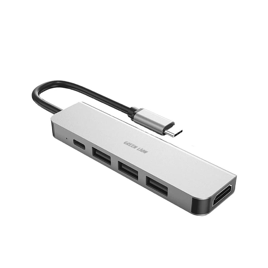 هاب 5 پورت USB-C گرین لاین مدل 4KTV — تصویر ۲