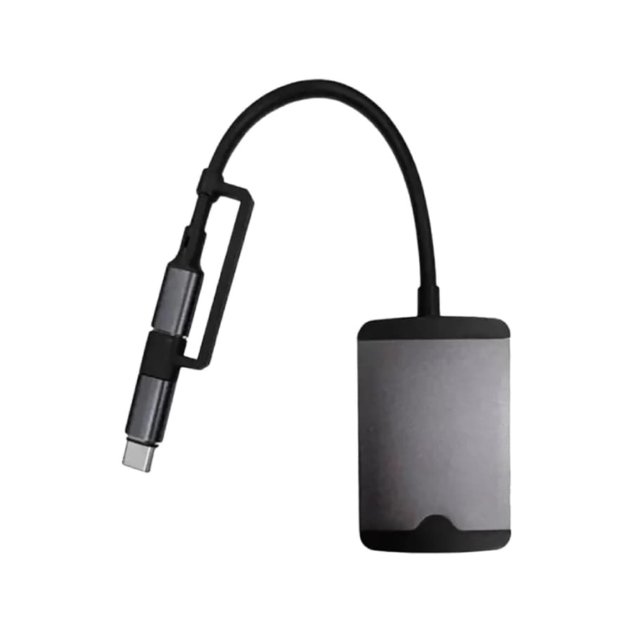 هاب 5 پورت USB-C/Lightning گرین لاین مدل 5in1 Mini Multifunction Hub — تصویر ۳