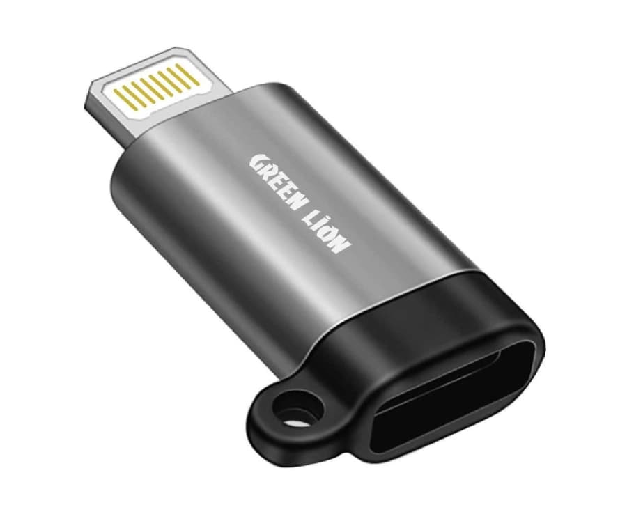 تبدیل گرین لاین Connector Adapter Type-C To Lightning — تصویر ۲