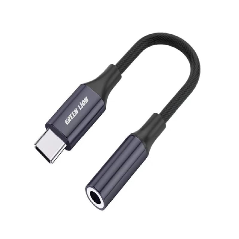 مبدل Type-c به جک 3.5 میلی متری گرین لاین مدل EARPHONE ADAPTER — تصویر ۲
