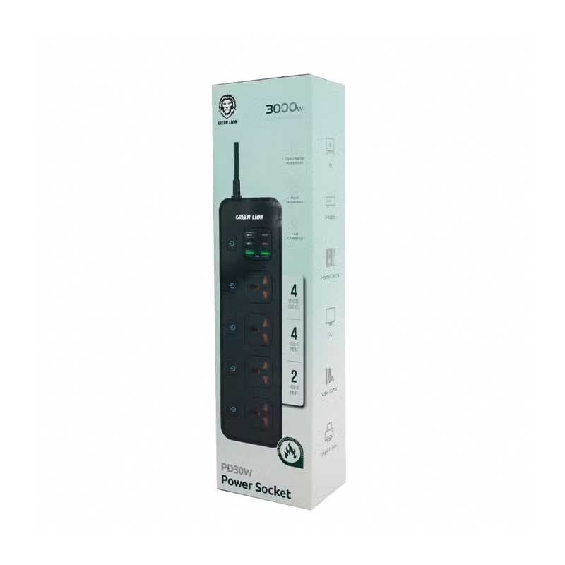 چند راهی برق گرین لاین مدل PD30W Power Socket 3000w — تصویر ۱۲