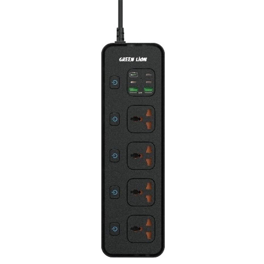چند راهی برق گرین لاین مدل PD30W Power Socket 3000w — تصویر ۴