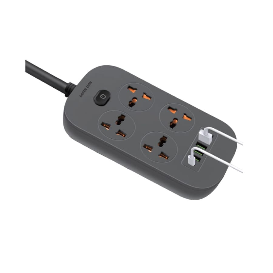 چندراهی برق گرین مدل Power Socket 5 USB 2500W — تصویر ۳