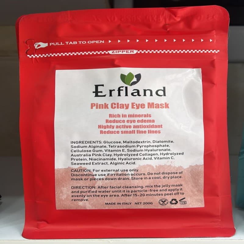 ماسک هیدروژلی گل رز تخصصی دورچشم ارف لند Erfland