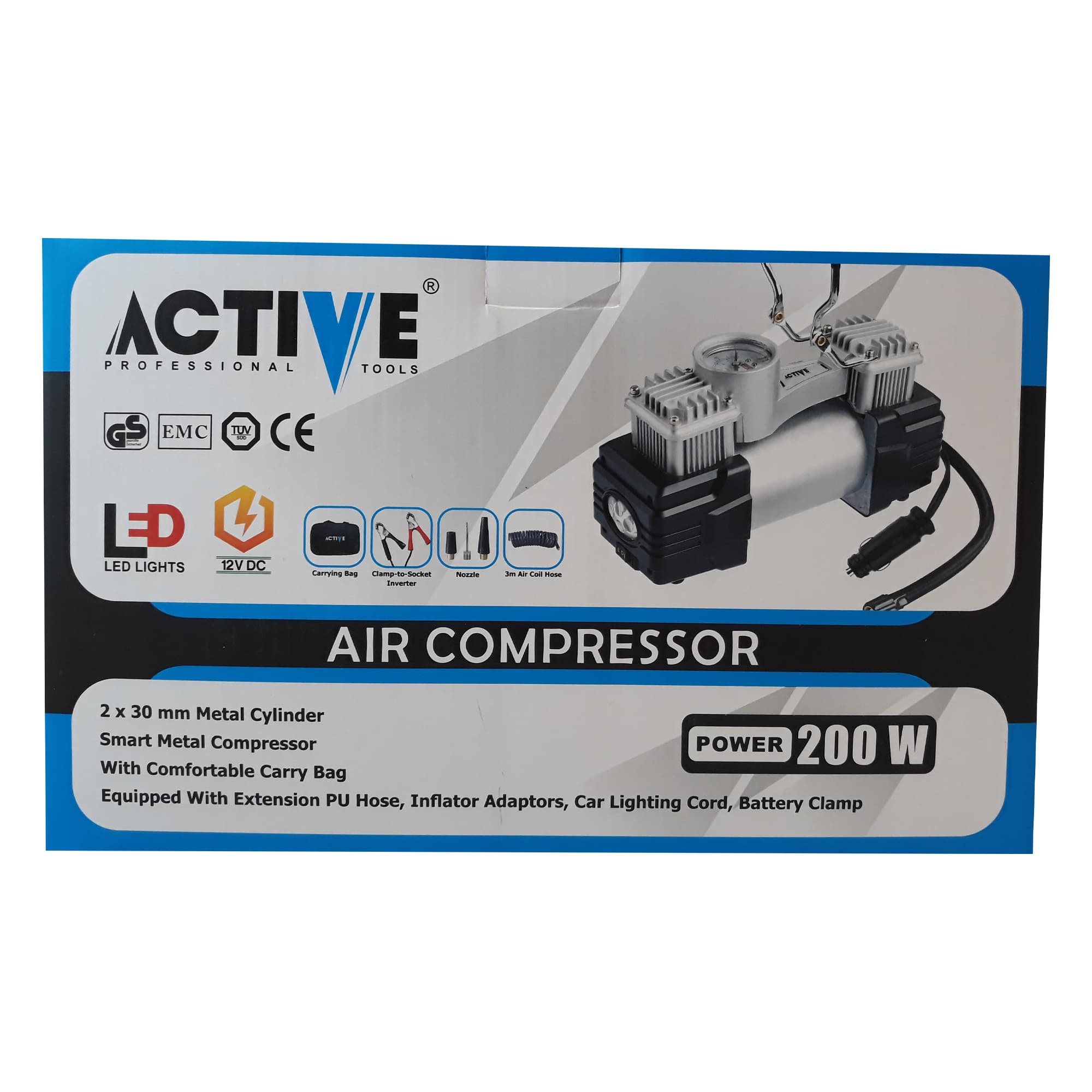 کمپرسور باد فندکی اکتیو تولز مدل AC1412BS — تصویر ۵