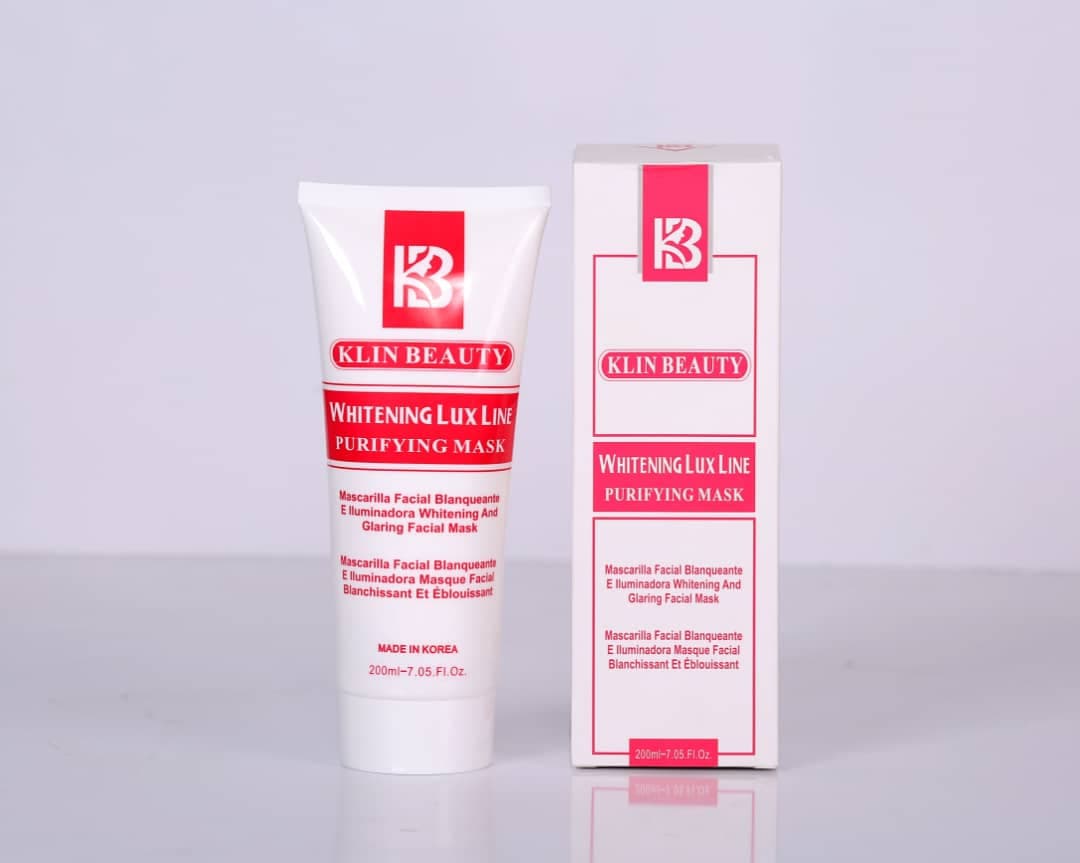 ماسک روشن کننده انواع پوست کلین بیوتی Whitening Mask Klin Beauty