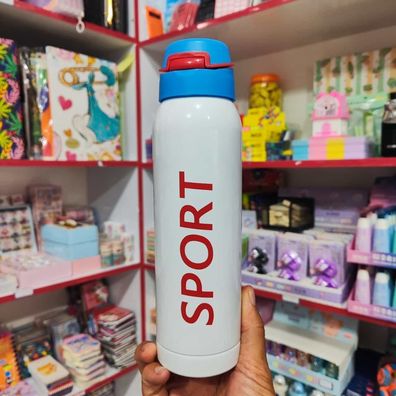 قمقمه استیل نی دار Sport — تصویر ۸
