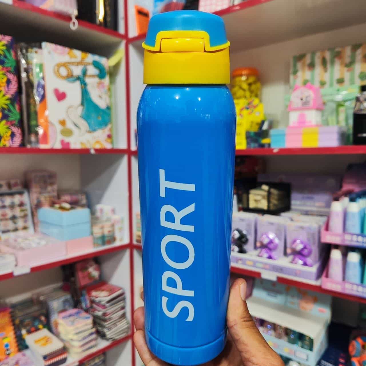 قمقمه استیل نی دار Sport — تصویر ۳