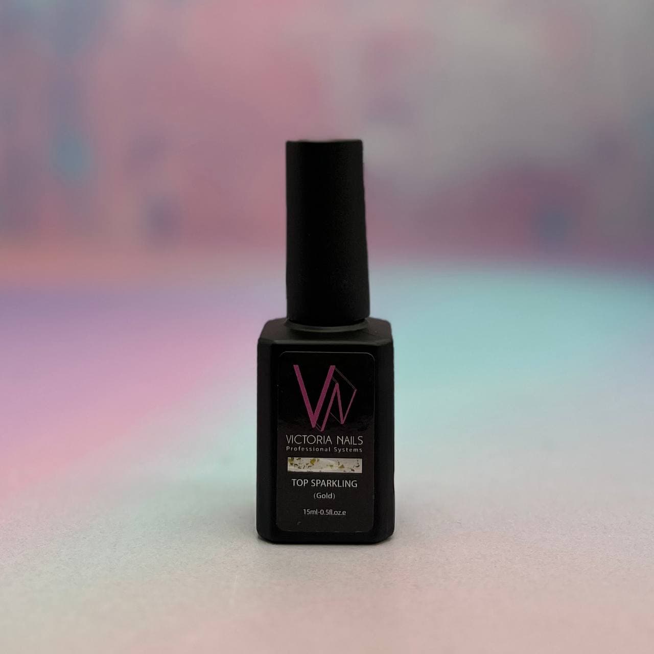 تاپ ژل گلیتردار گلد ویکتوریا VICTORIA 15ML ناخن