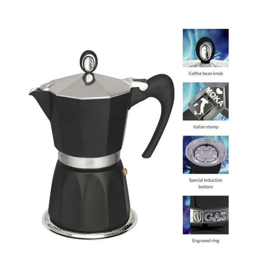 موکاپات GAT سه کاپ | GAT Fashion Moka Pot — تصویر ۲