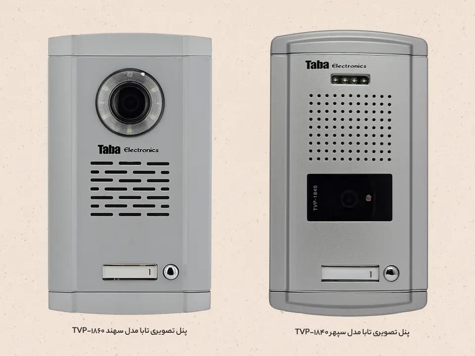 آیفون تصویری تابا پکیج کامل مدل TVD 5-70 — تصویر ۶