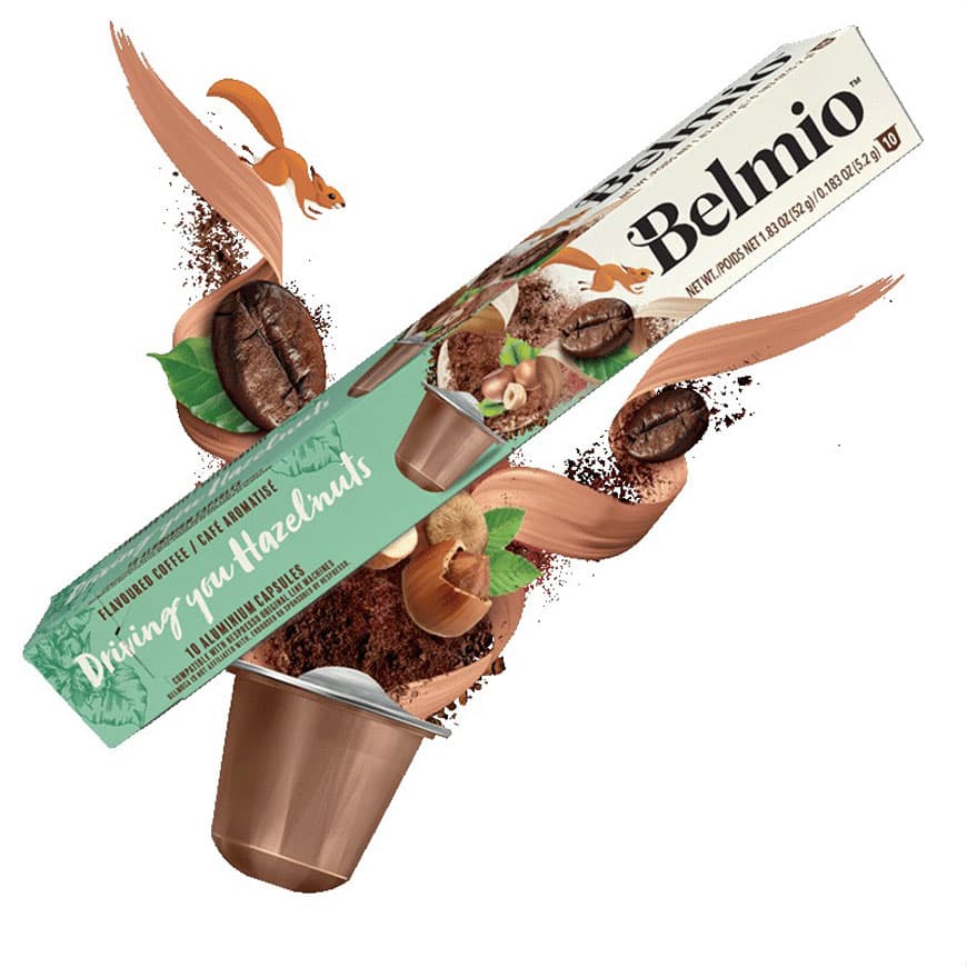 کپسول قهوه بلمیو « فندقی » | Belmio Driving you Hazel’nuts Coffee pod