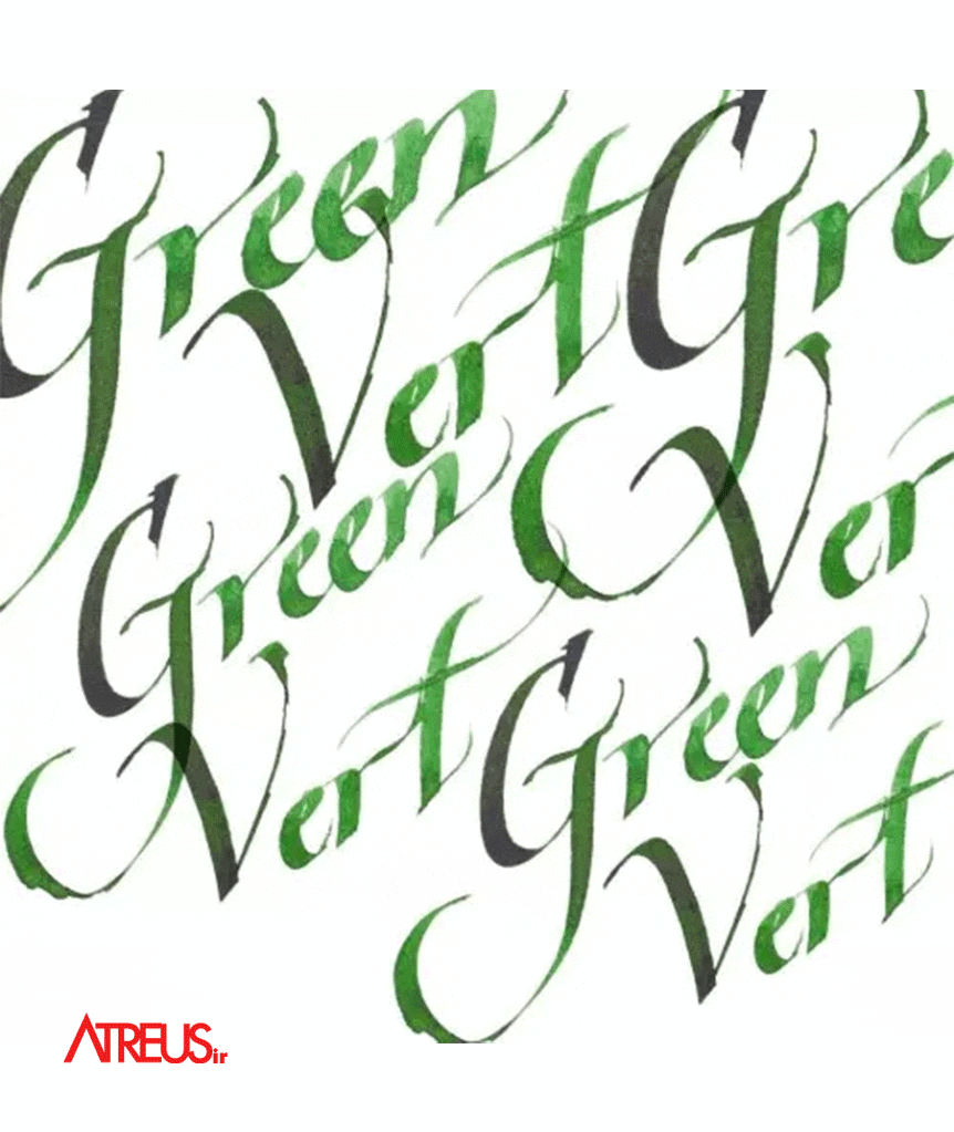 مرکب کالیگرافی وینزور WINSOR green — تصویر ۴