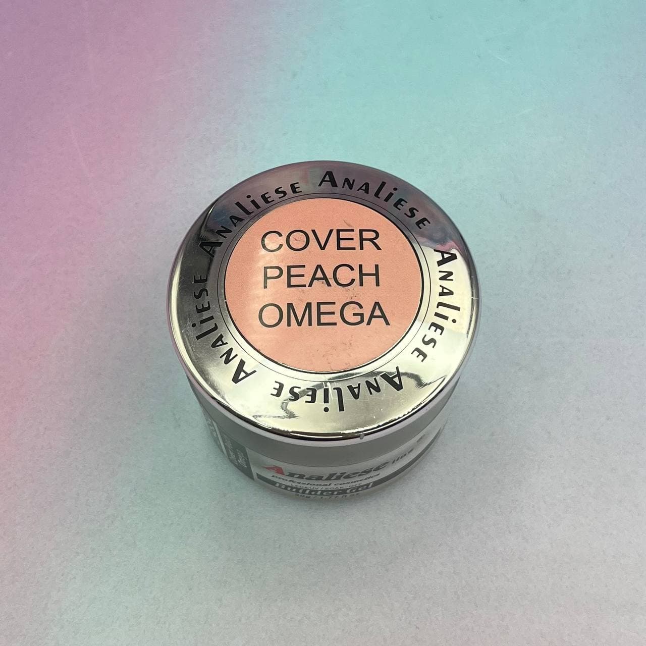 بیلدر ژل سافت آنالیز ANALESE 50G COVER PEACH OMEGA ناخن — تصویر ۲