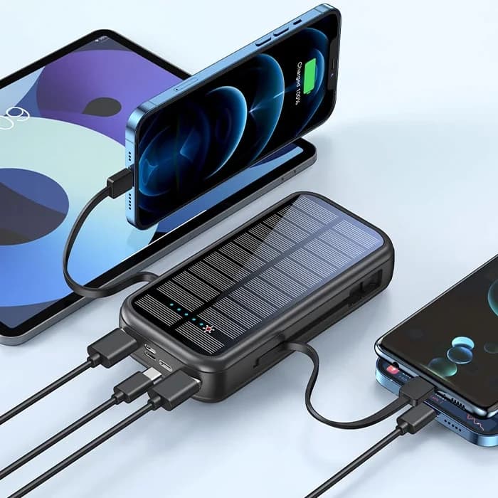 پاوربانک گرین لاین مدل PD2OW Solar 2 16000mAh — تصویر ۵