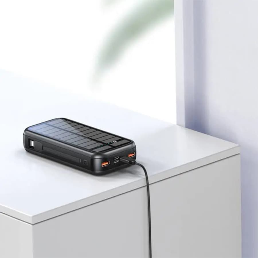 پاوربانک گرین لاین مدل PD2OW Solar 2 16000mAh — تصویر ۱۲