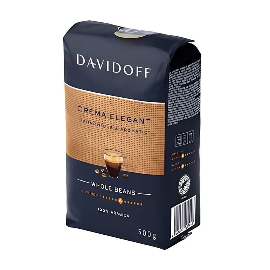 دان قهوه دیویدوف مدل کرما الگانت 500 گرمی | Davidoff crema elegant