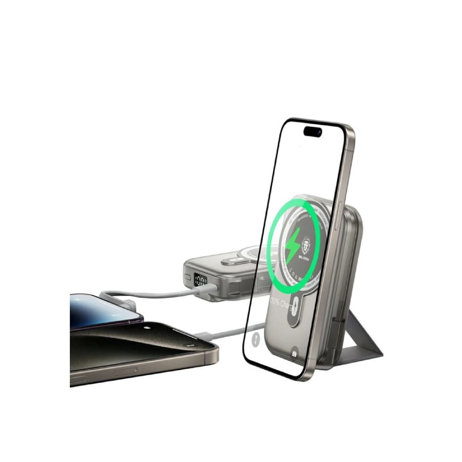 پاوربانک ۱۰۰۰۰ میلی آمپر موناکو گریپ گرین لاین Monaco Grip 10000mAh Powerbank — تصویر ۵