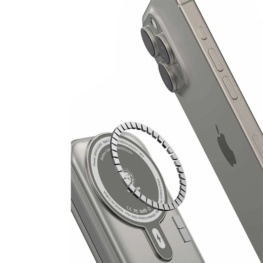 پاوربانک ۱۰۰۰۰ میلی آمپر موناکو گریپ گرین لاین Monaco Grip 10000mAh Powerbank — تصویر ۳