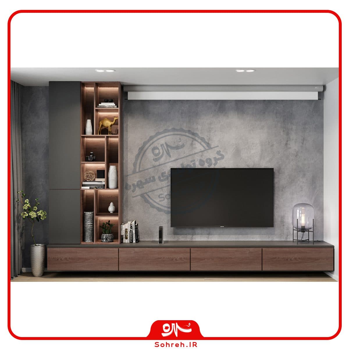 میز تلویزیون مدل SO21259 — تصویر ۲