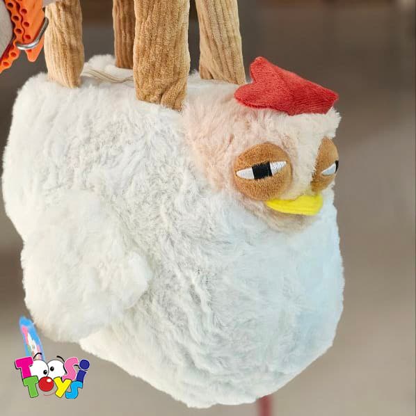 عروسک کیف دستی مرغی — تصویر ۴