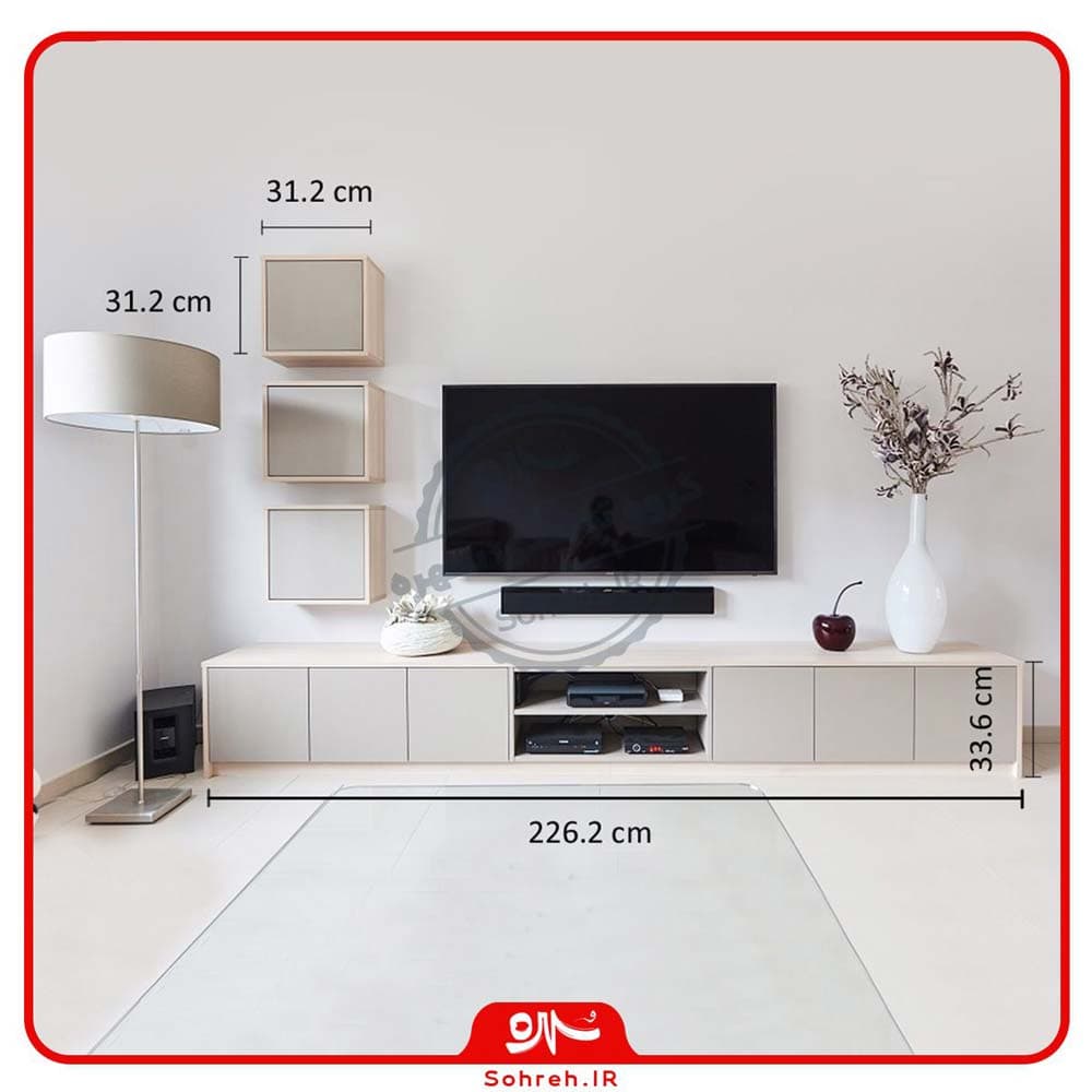 میز تلویزیون مدل SO21177 — تصویر ۲