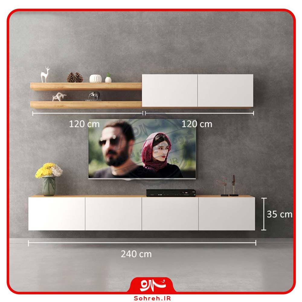 میز تلویزیون مدل SO21174 — تصویر ۲