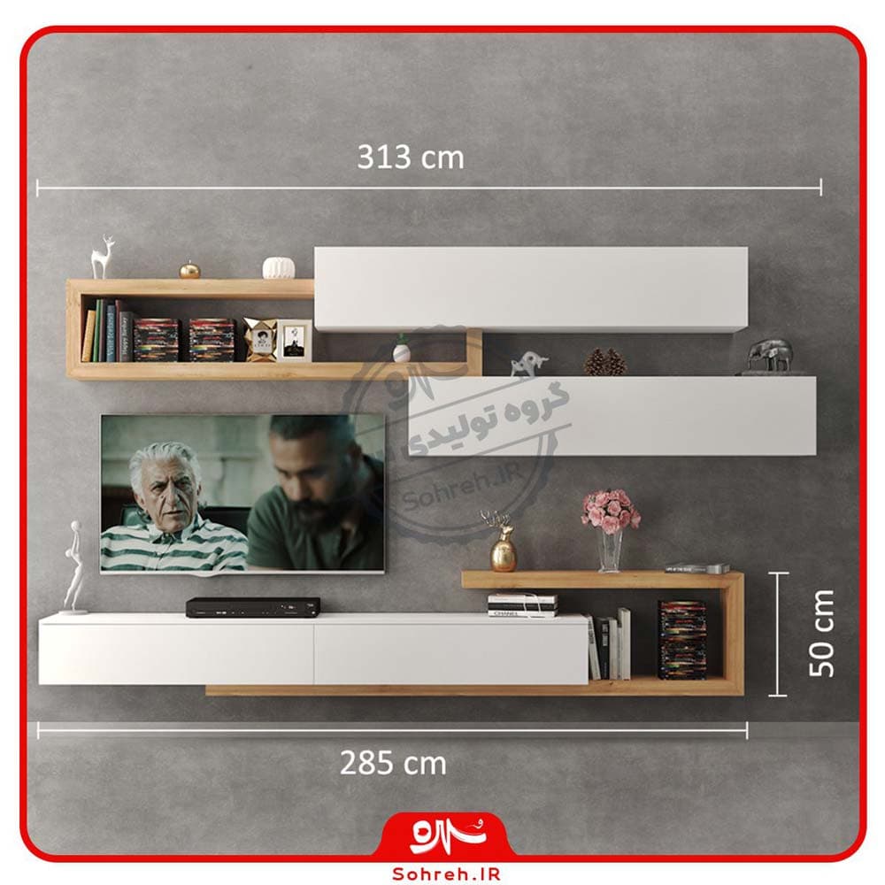 میز تلویزیون مدل SO21173 — تصویر ۲